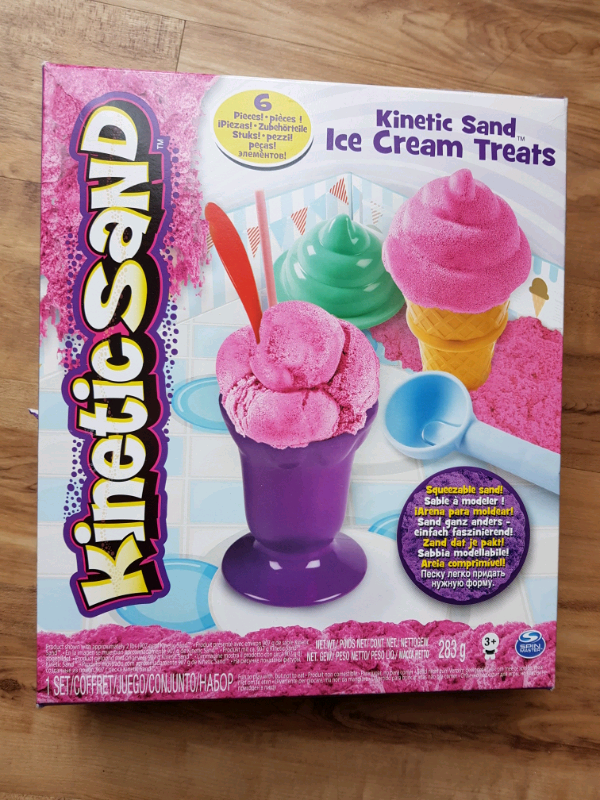kinetic sand ice cream treats